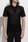 FERRAGAMO Openwork polo shirt