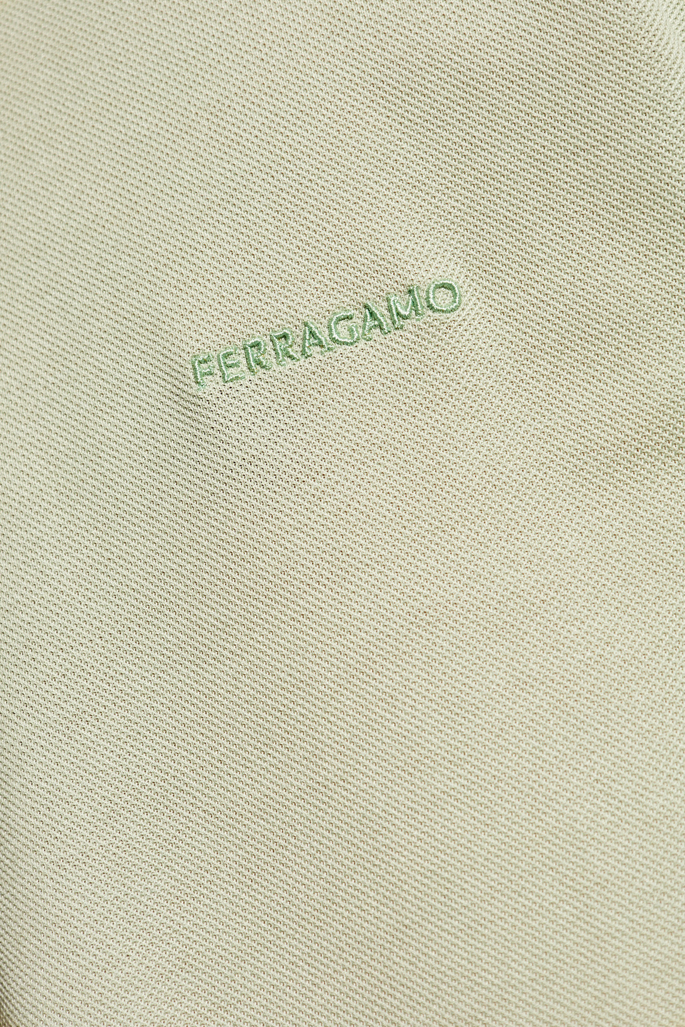 FERRAGAMO Polo with logo