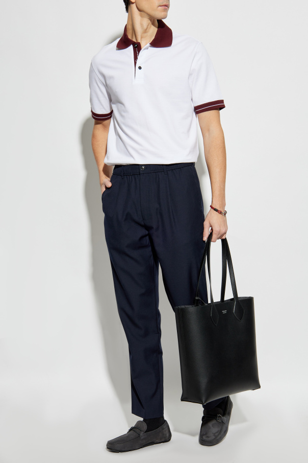 FERRAGAMO Baumwoll-Poloshirt