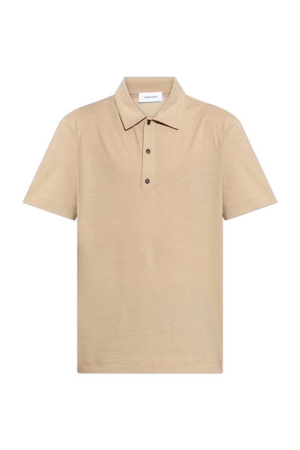 Polo with logo od FERRAGAMO