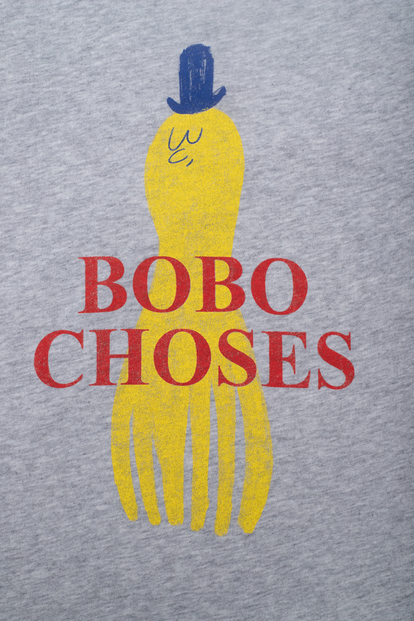 Bobo Choses K Way Kids TEEN logo-print hoodie