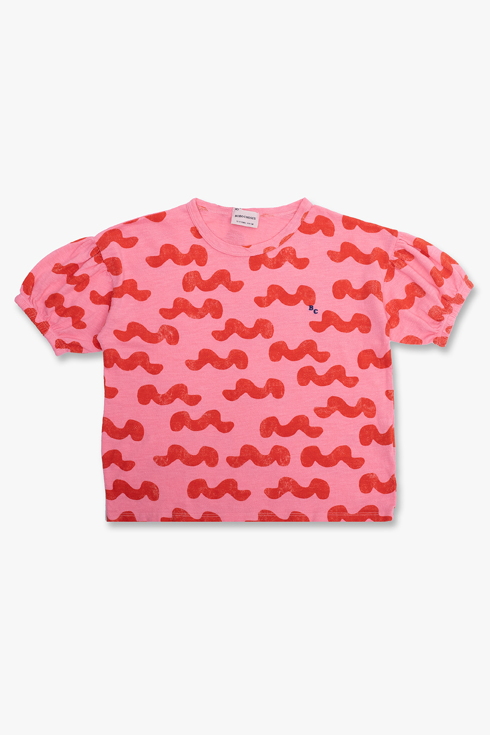 Bobo Choses T-shirt with puff sleeves
