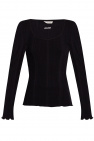 DKNY Sweat-shirt confort en jersey à logo Gris foncé