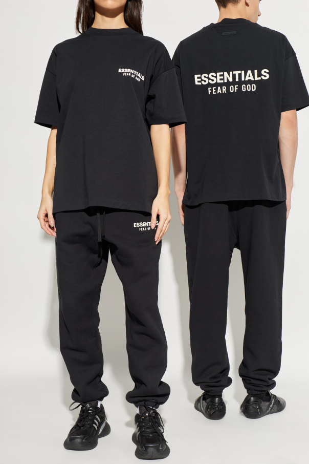Fear Of God Essentials Camiseta de algodón con logo