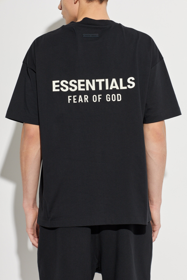 Fear Of God Essentials Camiseta de algodón con logo