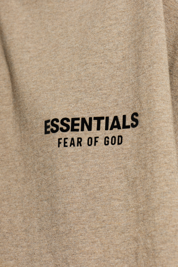 Fear Of God Essentials Camiseta de algodón con logotipo