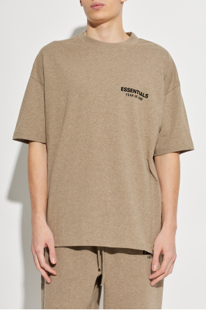 Fear Of God Essentials Camiseta de algodón con logotipo