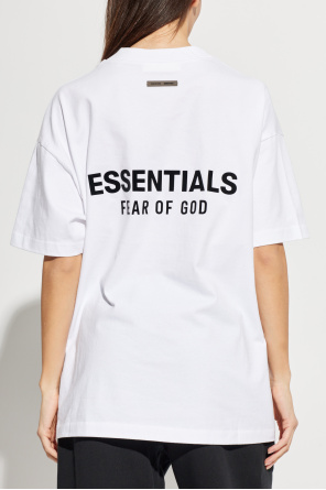 Fear Of God Essentials Camiseta de algodón con logo