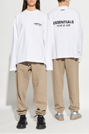 Cotton long-sleeve t-shirt od Fear Of God Essentials
