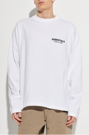 Fear Of God Essentials Camiseta de algodón de manga larga