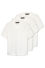 Fear Of God Essentials cream Three-Pack T-Shirts