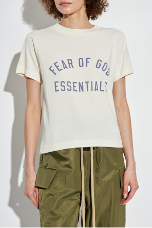 Fear Of God Essentials T-shirt z nadrukiem