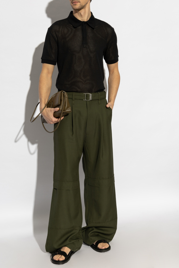 Courrèges Lace Polo