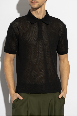 Courrèges Lace Polo