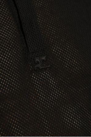 Courrèges Lace Polo