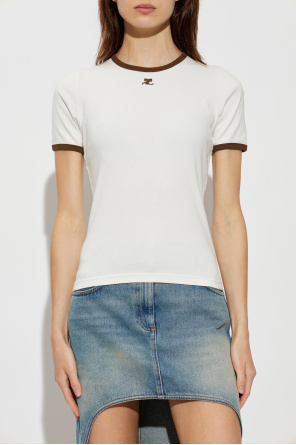 Courrèges T-shirt with logo
