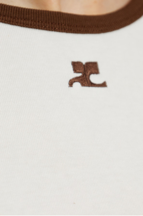 Courrèges T-shirt with logo