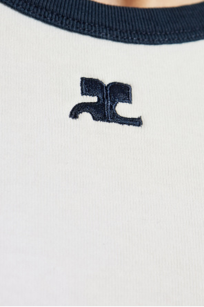 Courrèges Camiseta con logo