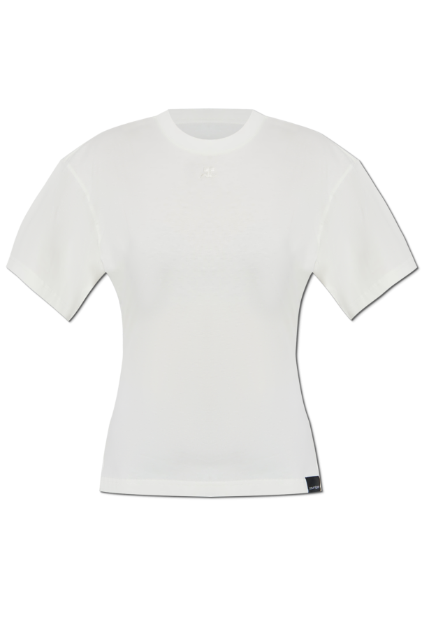 Courrèges T-shirt with logo