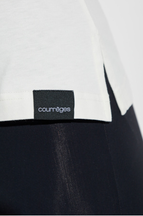 Courrèges T-shirt with logo