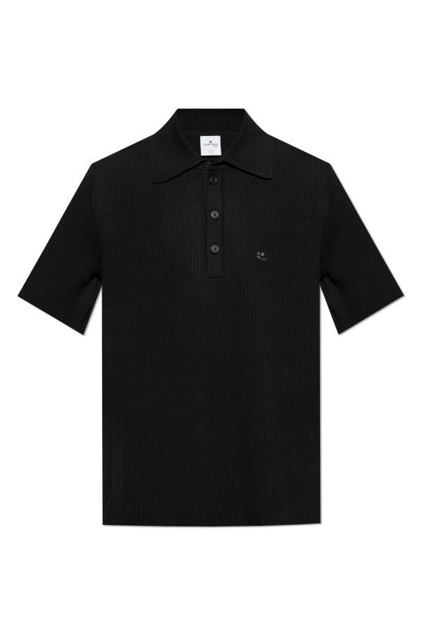 Courrèges Polo z logo
