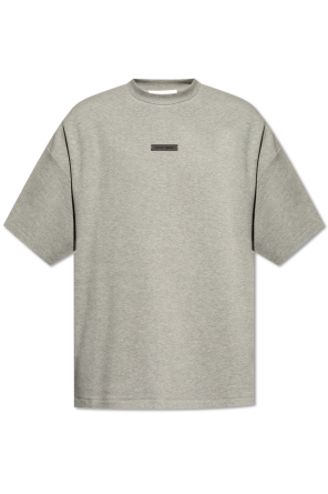 Camiseta con parche con logo