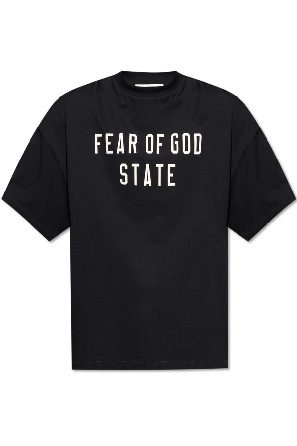 T-shirt with printed logo od Fear Of God Essentials