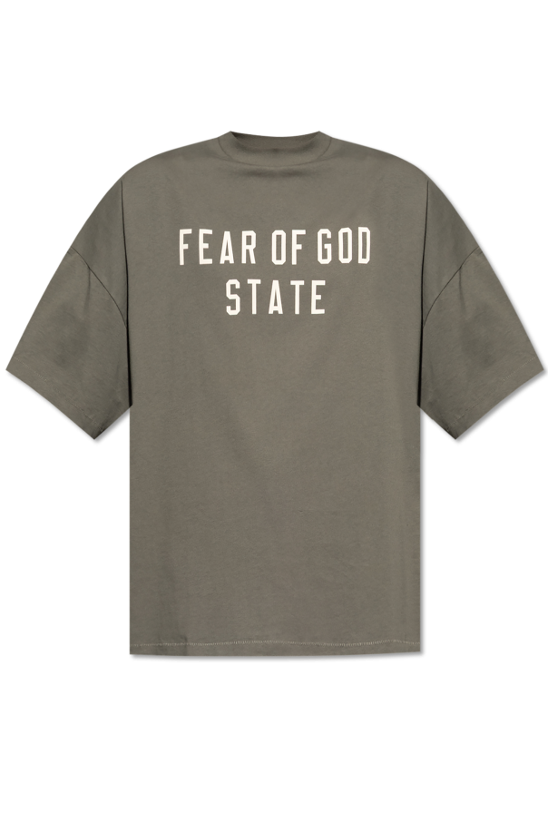 T-shirt with printed logo od Fear Of God Essentials