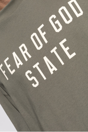 Fear Of God Essentials T-shirt with printed logo