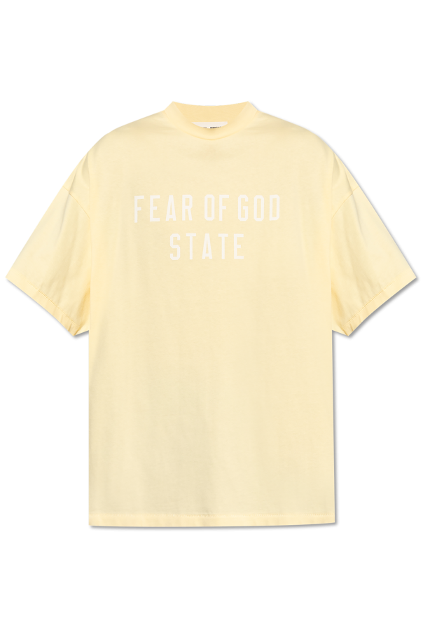 T-shirt with printed logo od Fear Of God Essentials