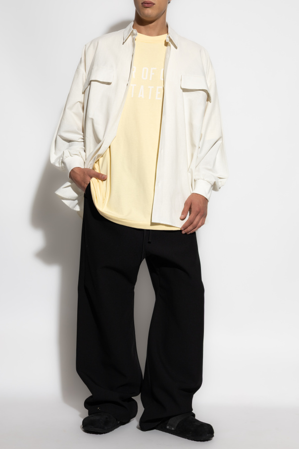 Fear Of God Essentials T-shirt with printed logo