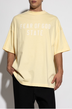 Fear Of God Essentials T-shirt with printed logo