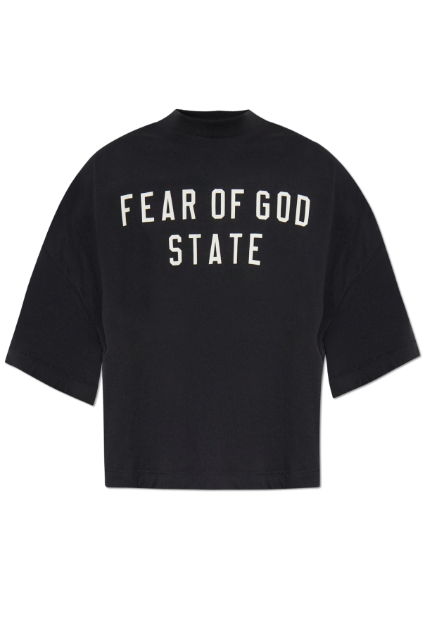 T-shirt with printed logo od Fear Of God Essentials