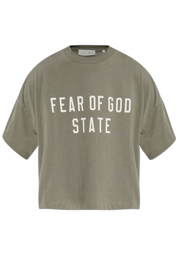 T-shirt with printed logo od Fear Of God Essentials
