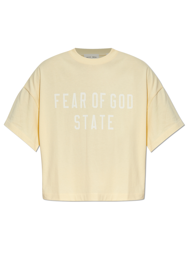 T-shirt with printed logo od Fear Of God Essentials