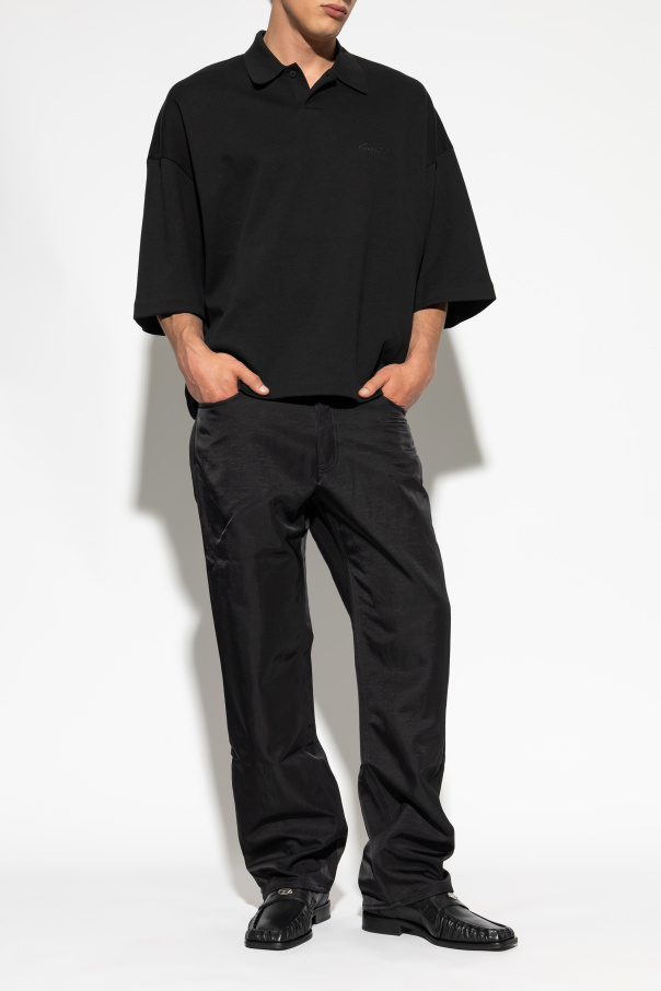 Fear Of God Essentials Polo with embroidered logo