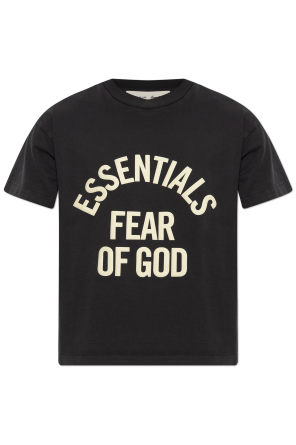 T-shirt with printed logo