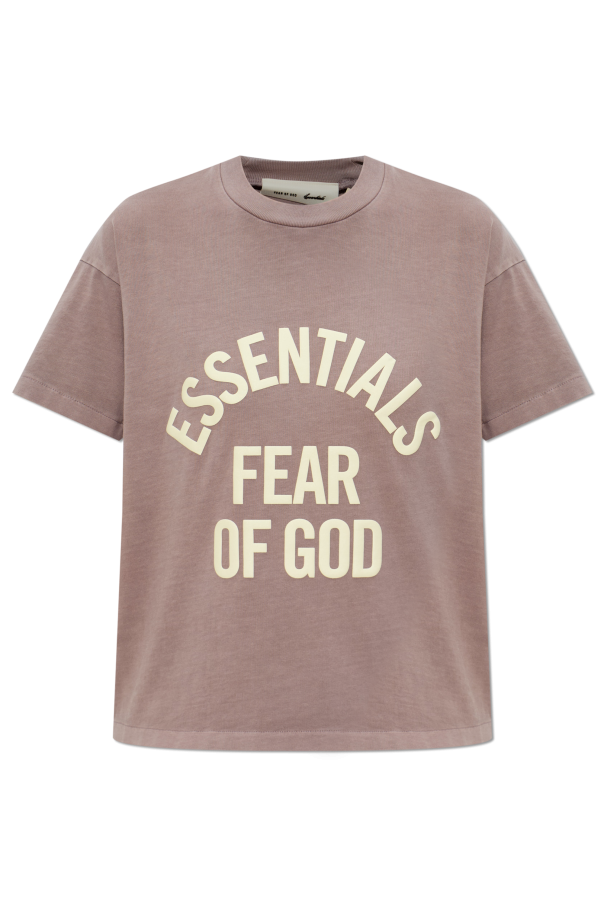 T-shirt with printed logo od Fear Of God Essentials