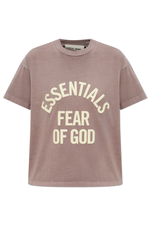 T-shirt with printed logo