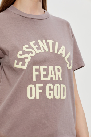 Fear Of God Essentials T-shirt with printed logo