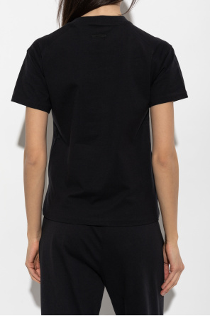 Fear Of God Essentials T-shirt z wyszytym logo
