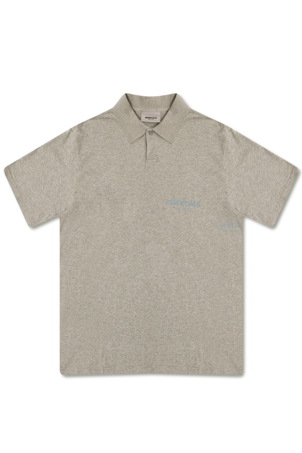 Fear Of God Essentials polo colletto Basique Bleu Marine Lisérés Rouge Et Blanc Pour Homme