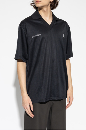 Courrèges Polo mit Logo