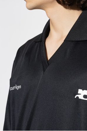 Courrèges Polo mit Logo