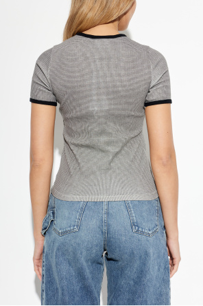 Courrèges Top with houndstooth pattern