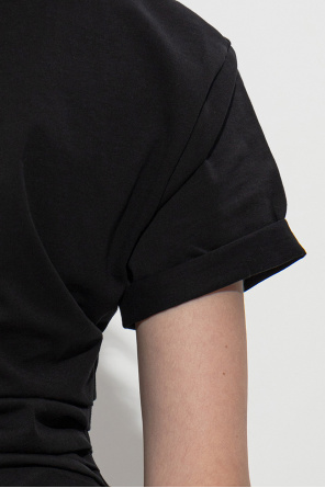 Victoria Beckham T-shirt with side draping