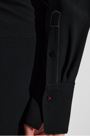 Victoria Beckham Kleid mit Kragen