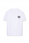 Calvin Klein Hvid T-shirt Essentials med logo og kontraststribe på brystet
