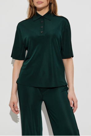 FERRAGAMO Polo con logo bordado