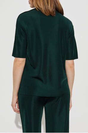 FERRAGAMO Polo con logo bordado